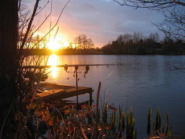 Park View Lake at Sunset